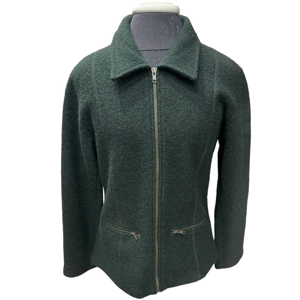 Crystal-Kobe wool coat. Medium.